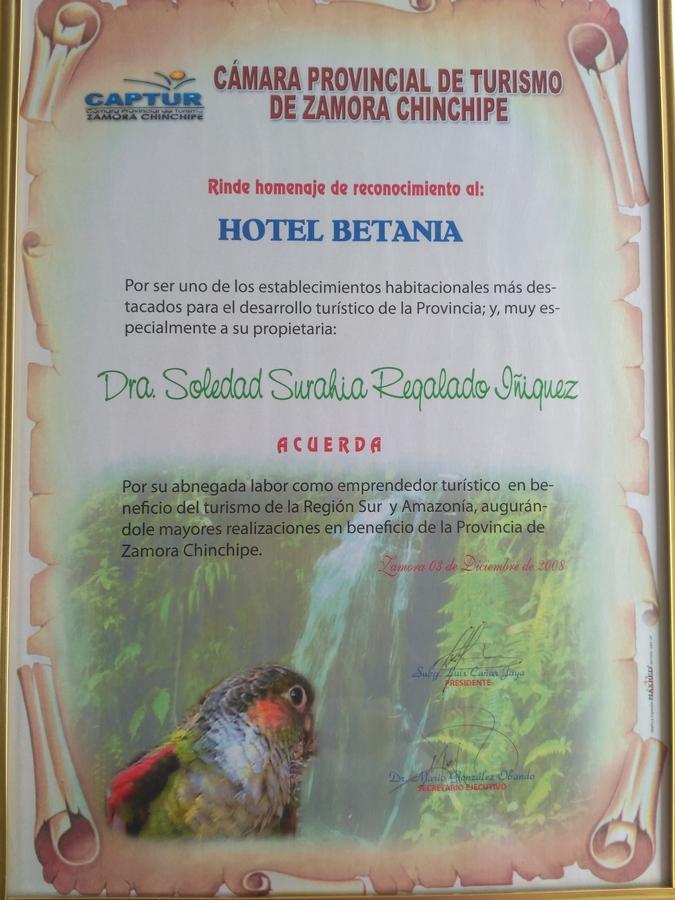 Hotel Betania Zamora Luaran gambar